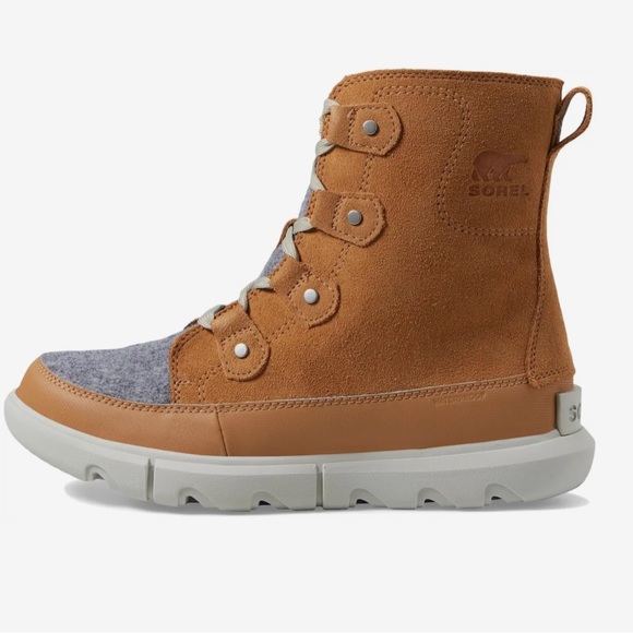 Sorel Explorer Next Joan Waterproof Boot {Tawny Buff/Moonstone} 8.5 - Picture 2 of 11